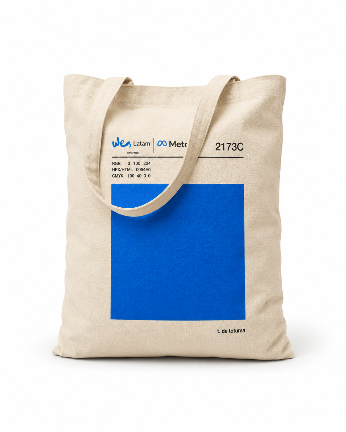 Merch entregado a meta + wework