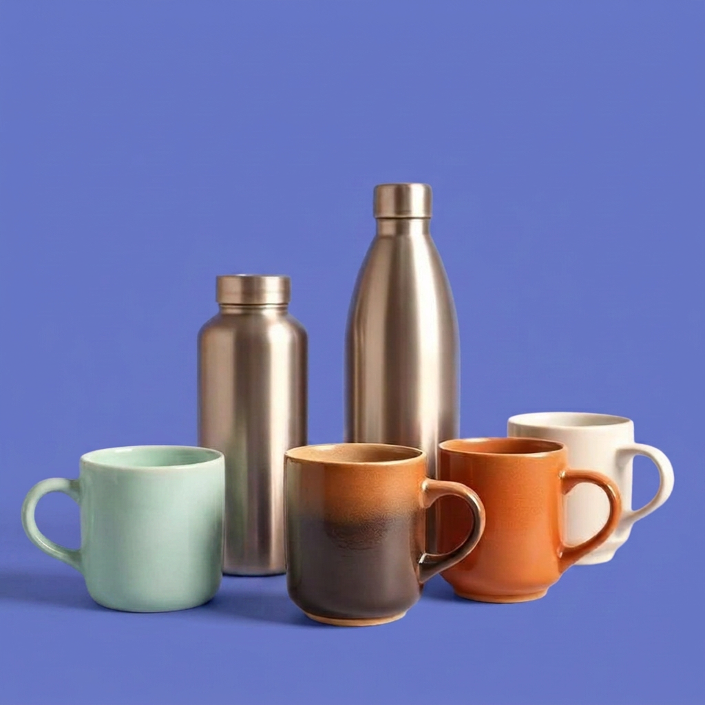 Producto personalizado: tazas y botellas